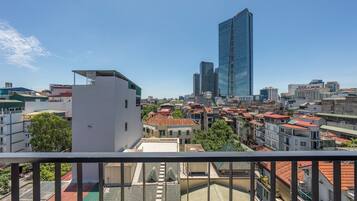 Vistas a la ciudad desde el alojamiento