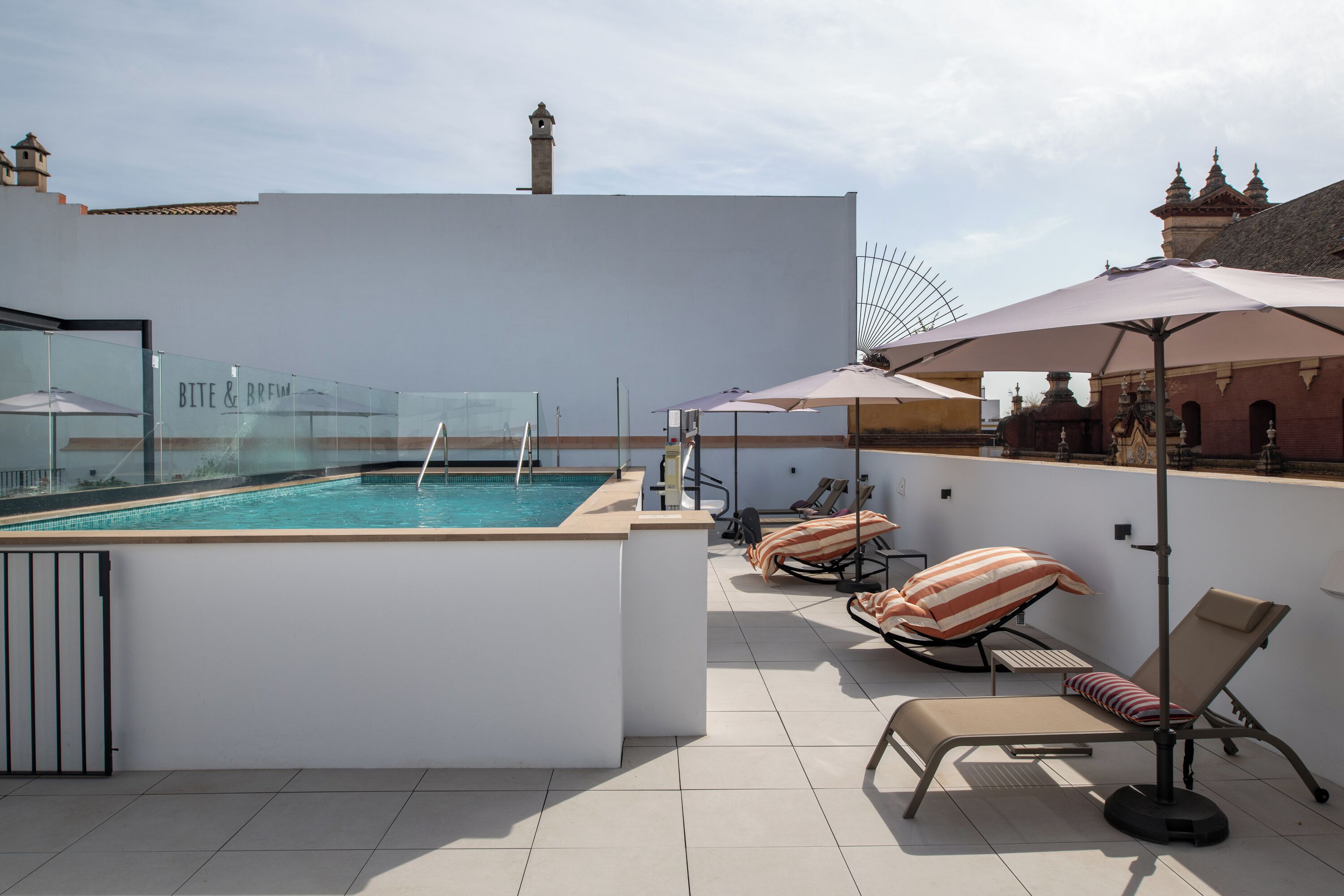 Seasonal outdoor pool