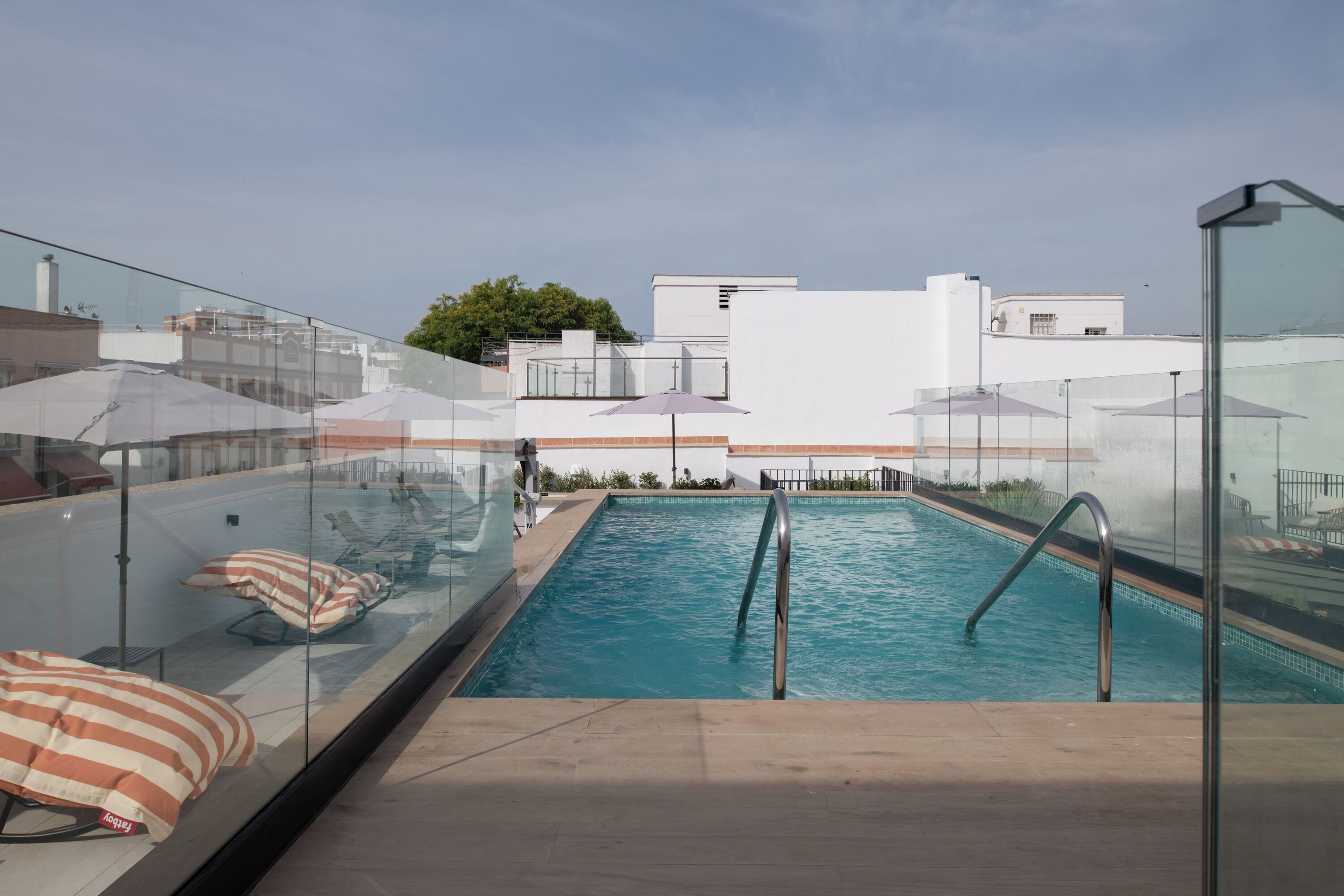 Seasonal outdoor pool