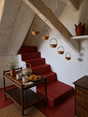 House, 2 Bedrooms, Patio | Living room | Books - Charming 19th-century Farmhouse Retreat in Lousã, Portugal (Lousa)