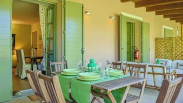 Apartment, Patio, Garden View | Terrace/patio
