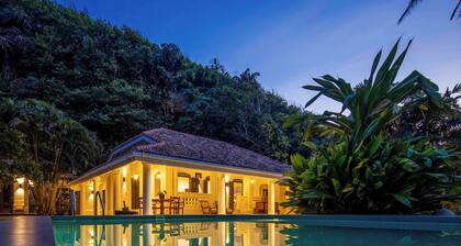 The Well House Galle offers a peaceful tropical villa stay in Unawatuna.