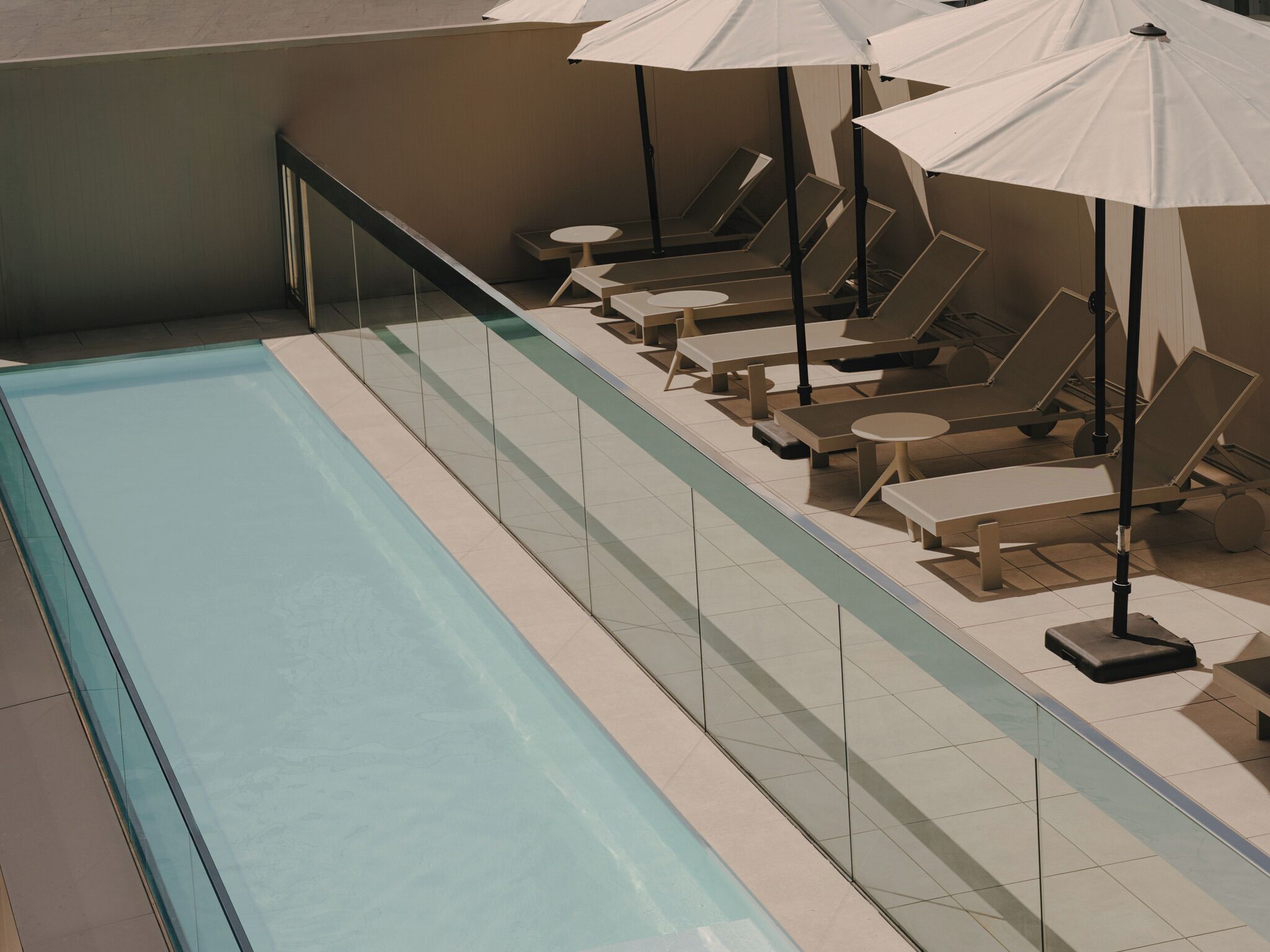 Seasonal outdoor pool
