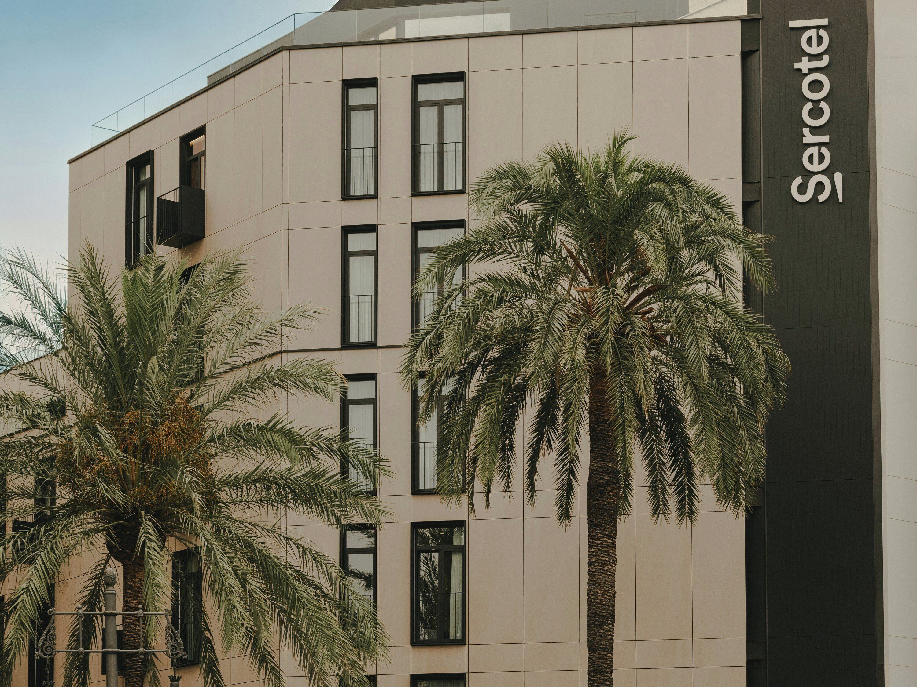 Façade de l’hébergement