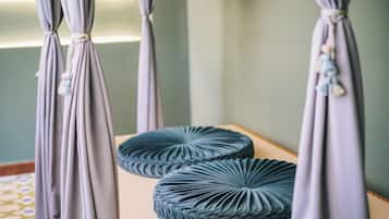 Minibar, desk, blackout curtains, iron/ironing board