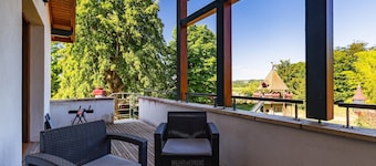 Gîte 8 posti - La Fontaine Des Rollands con vista montagna, piscina condivisa e Wi-Fi