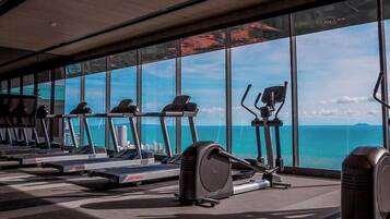 Apartemen, 1 kamar tidur, akses difabel, Boleh Merokok | Studio fitness