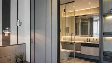 Apartemen, 1 kamar tidur, akses difabel, Boleh Merokok | Kamar mandi