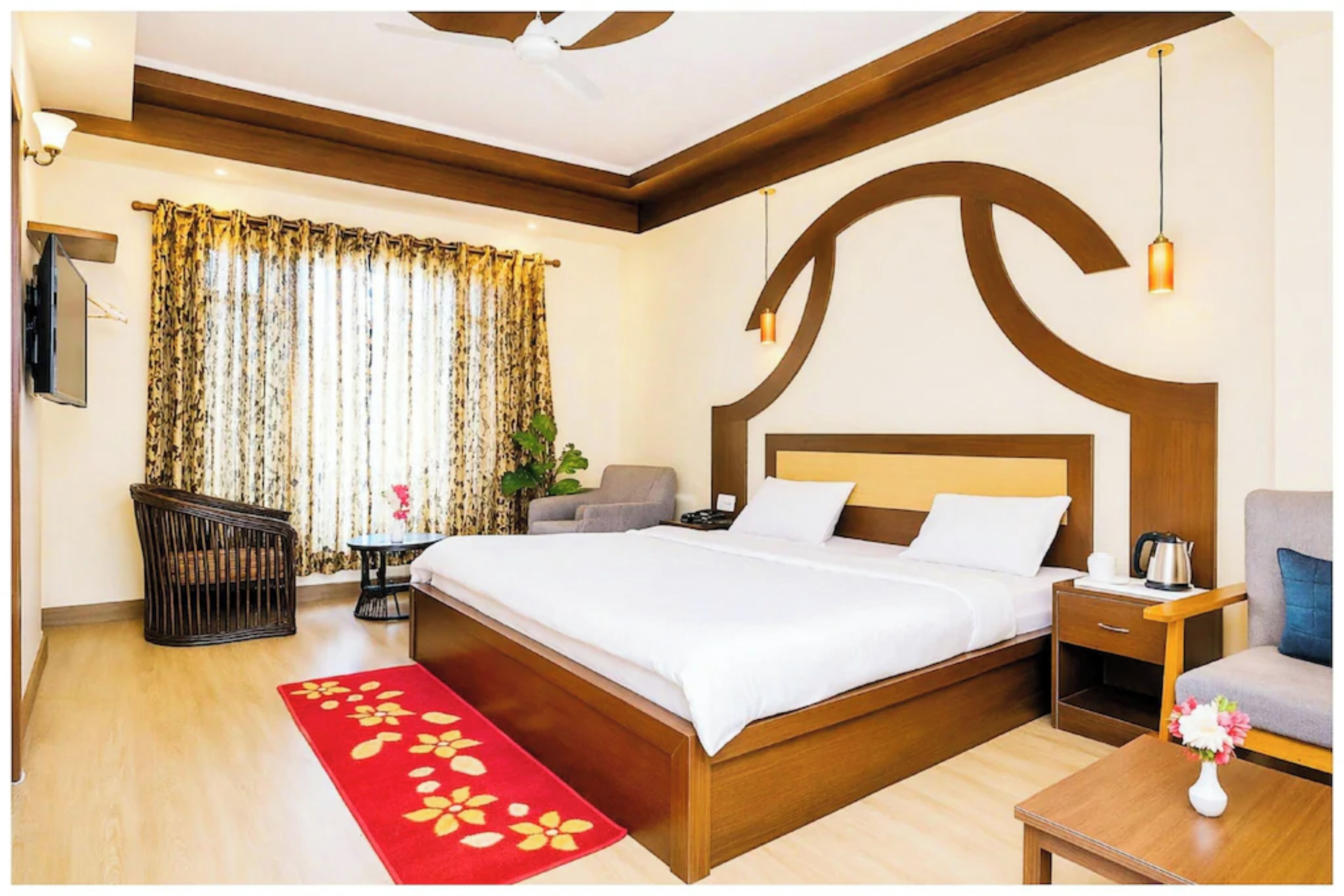 Kamar Double Deluks, Beberapa Tempat Tidur | Pemandangan dari kamar