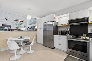 Fridge, microwave, oven, stovetop - Modern condo with loft | shuttle path to resort (Angel Fire)