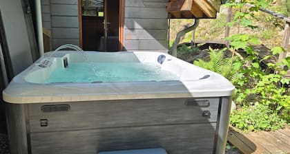Chalet d’architecte avec spa et vue panoramique 3 chambres, espace enfants