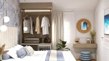 Superior Double Room, City View, Sea Facing | In-room safe, blackout drapes, soundproofing, iron/ironing board