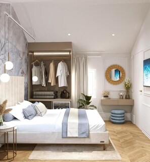 In-room safe, blackout drapes, soundproofing, iron/ironing board - Agava Design Residence (Split)