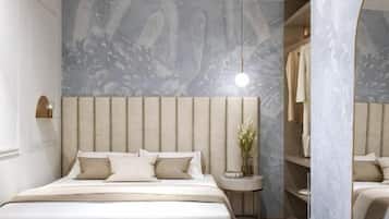 Chambre Quadruple Deluxe, vue cour intérieure