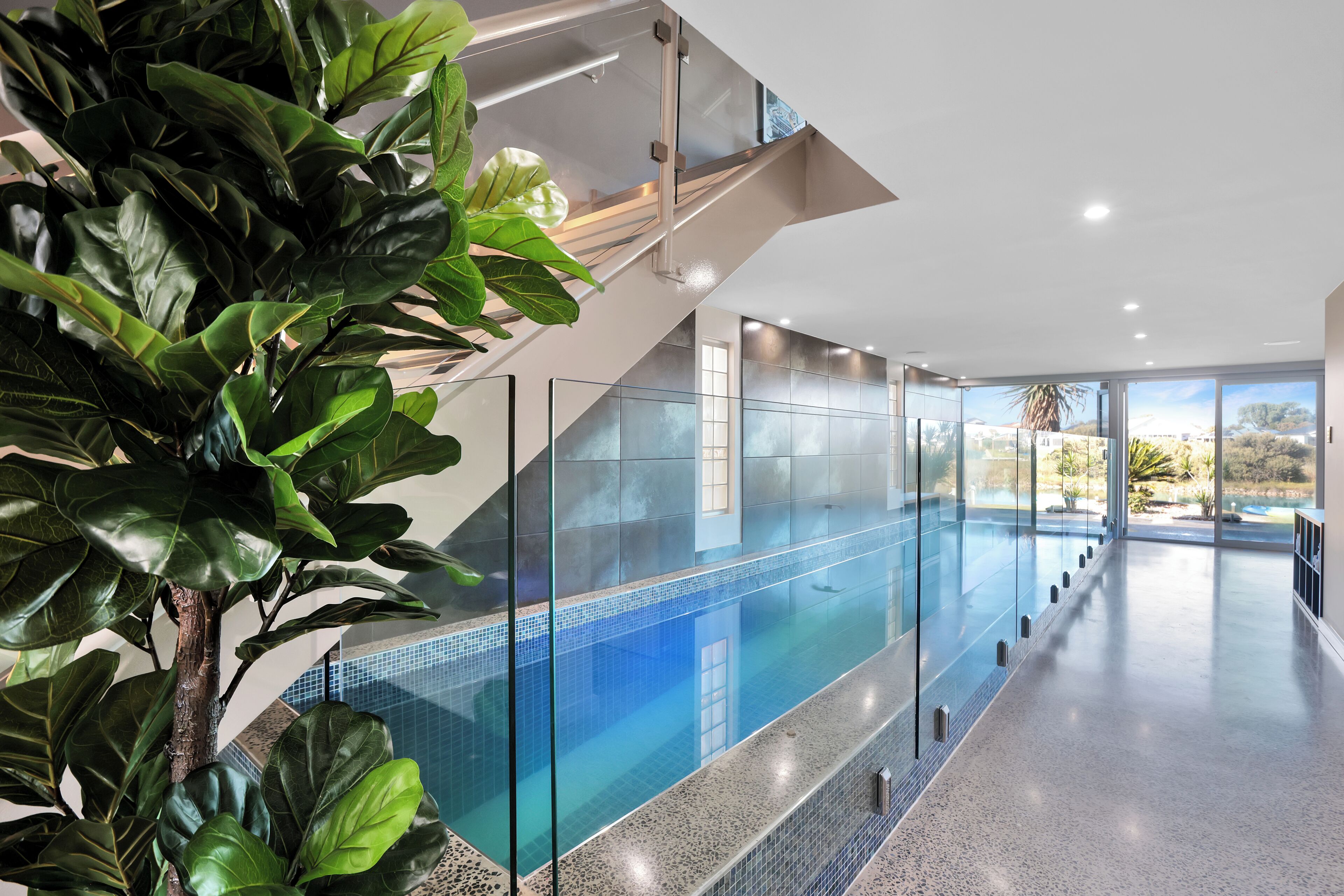Piscine couverte, piscine chauffée