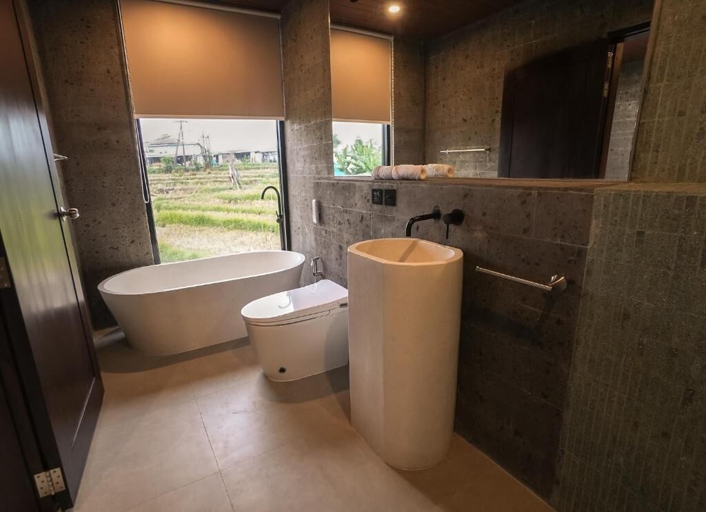 Villa, 2 slaapkamers, privézwembad | Badkamer