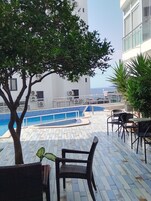 Seasonal outdoor pool