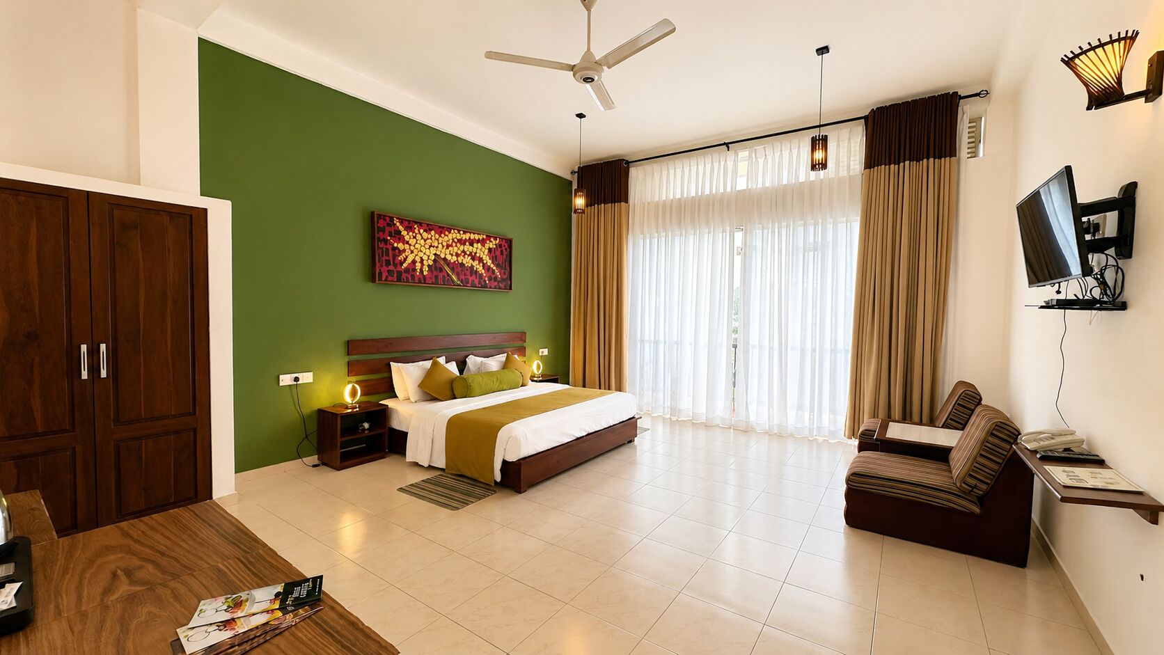 Junior Double Room, Balcony, Lake View | Premium bedding, memory foam beds, minibar, desk