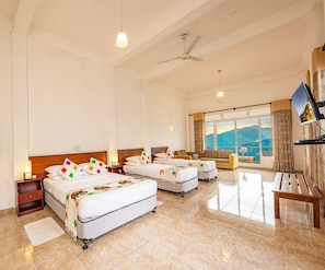 Family Room, Balcony, Mountain View | Premium bedding, memory-foam beds, minibar, desk - Thuruliya Hotel (Ramboda)