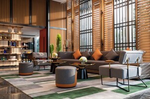 Sala de estar en el lobby