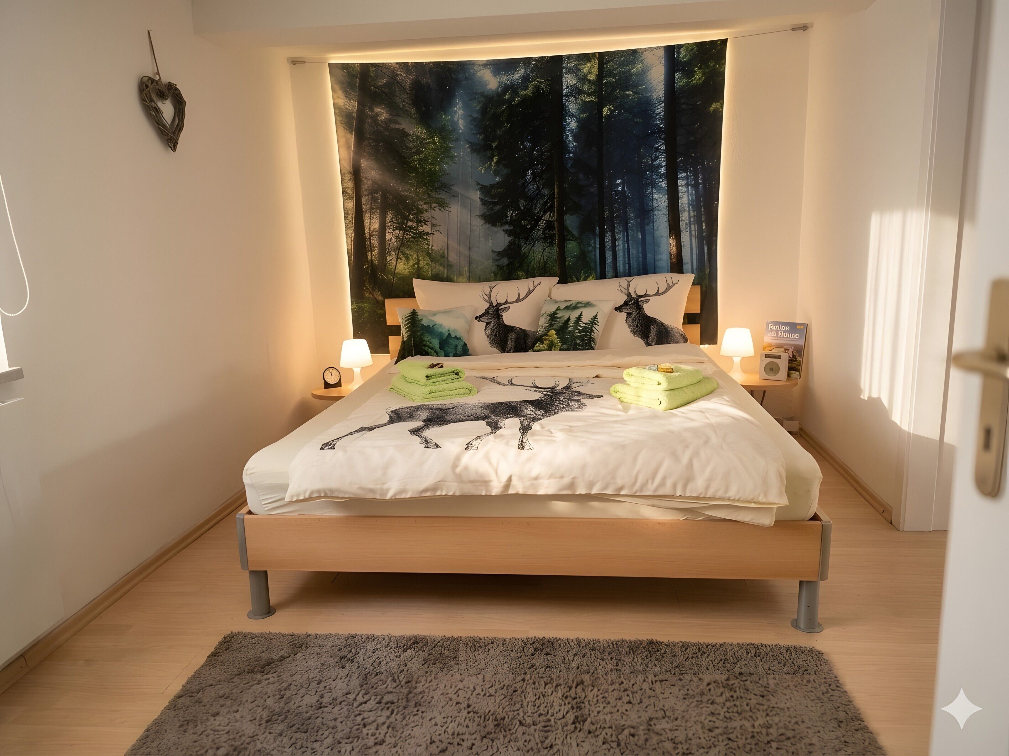 WiFi, bed sheets