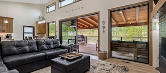 Grand Craftsman Estate in Powder House! 4 Ensuites, Iconic Wraparound Deck