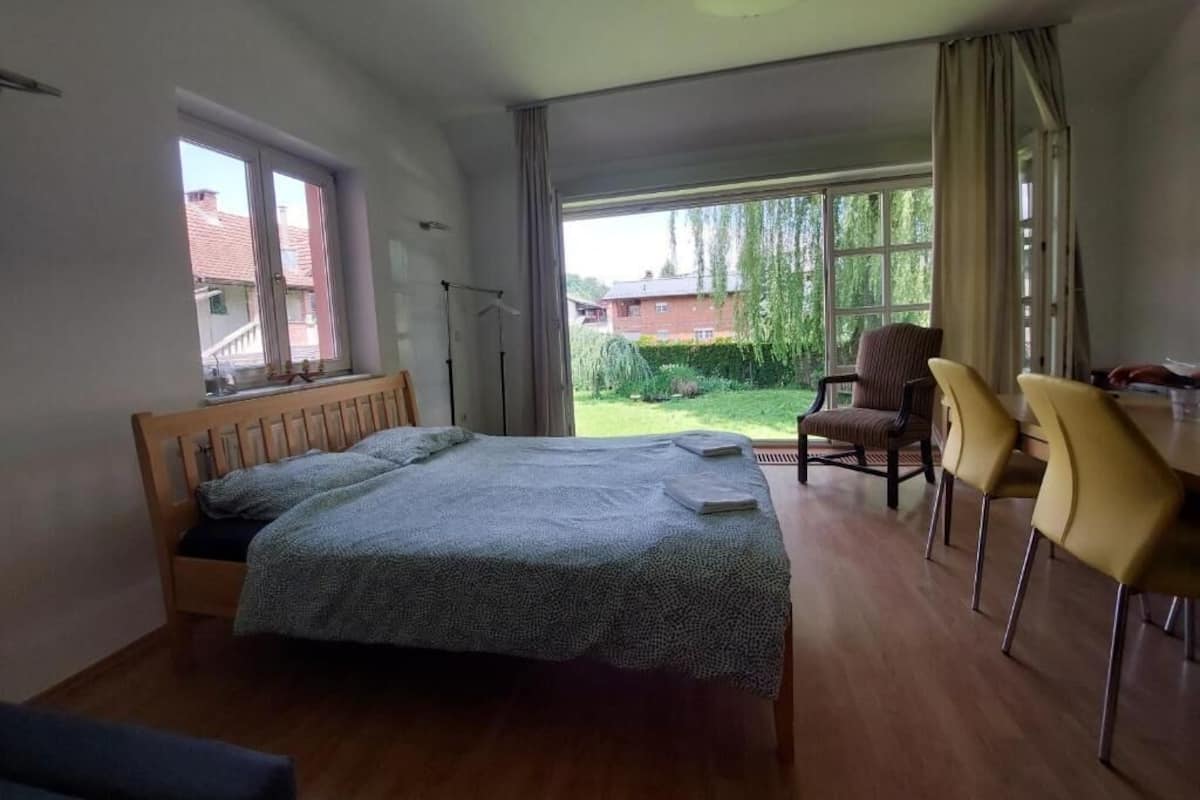 Phòng 4 Deluxe, quang cảnh vườn