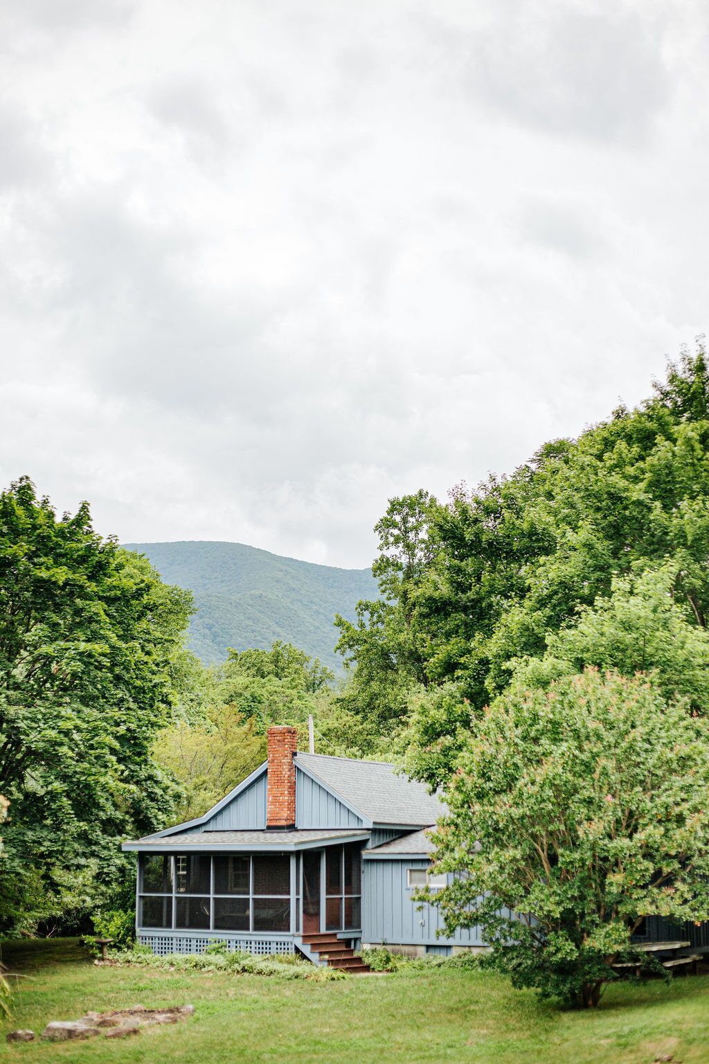 Feriehus - privat badeværelse (Bluebird Cottage) | Udendørsområde