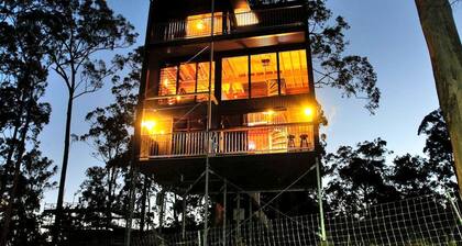 Gorgeous Queensland Tree House with Great Views Perfect for Glamping, Gold Coast