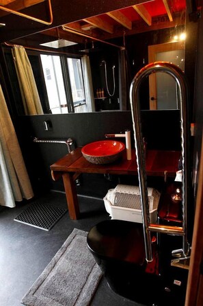 Handdoeken, zeep, shampoo, toiletpapier