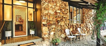 Sweet Off-Grid Cottage with Modern Interior and Exterior in Victoria