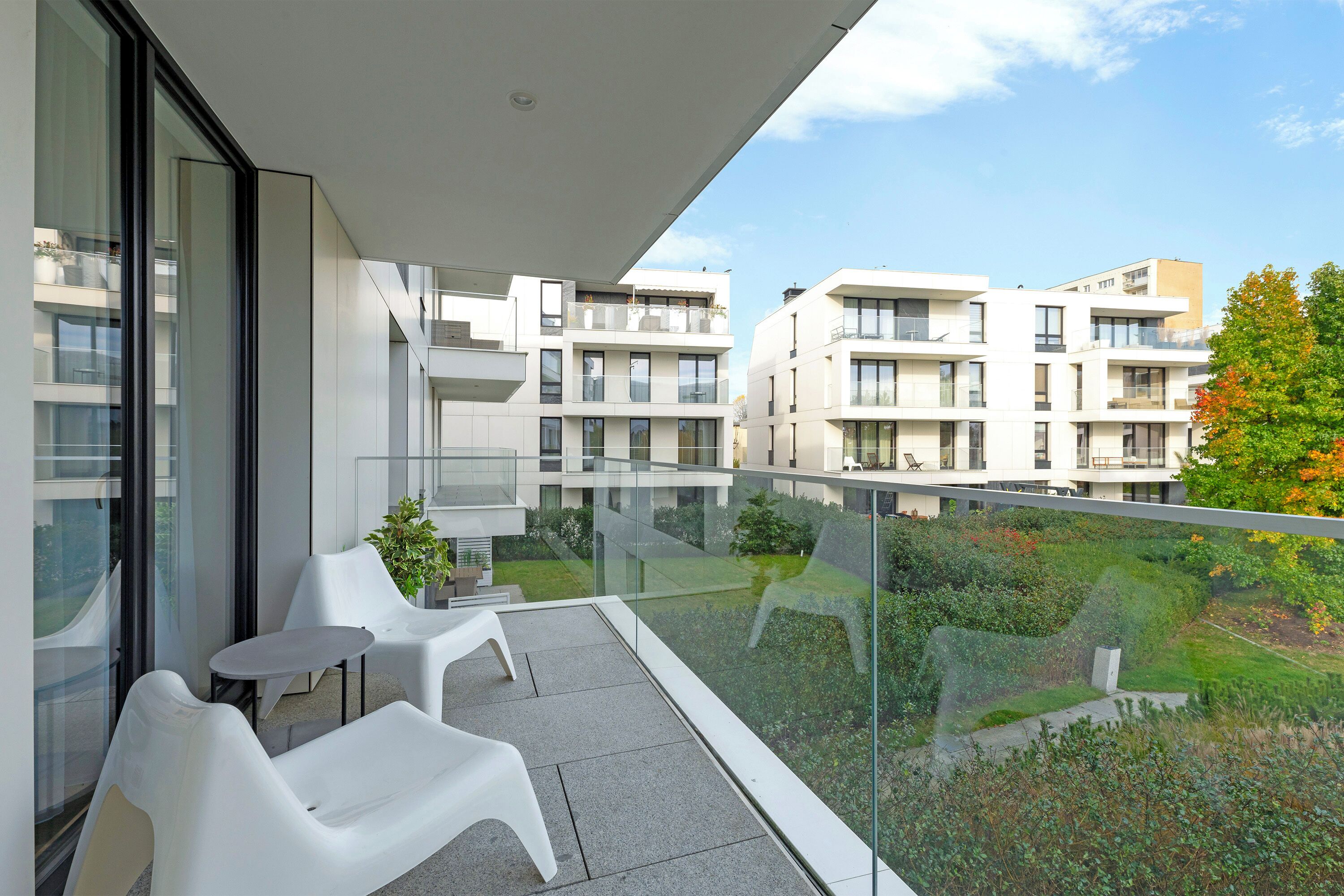 Deluxe Apartment, Balcony, Courtyard View | Property grounds
