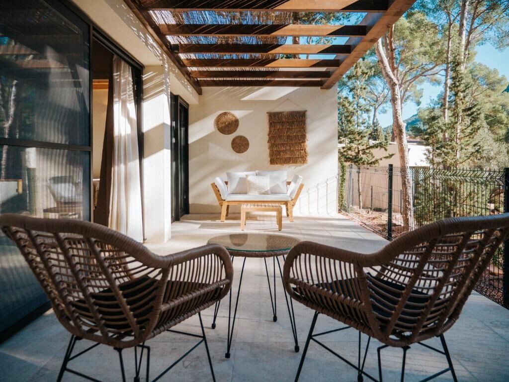 Casa, vista a la montaña | Terraza o patio