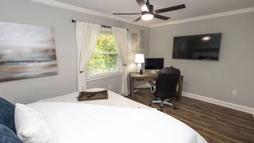 1 chambre, fer et planche à repasser, Wi-Fi gratuit, draps fournis