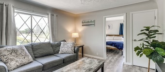 Lake Huron Launchpad! Creekfront Condo for Two