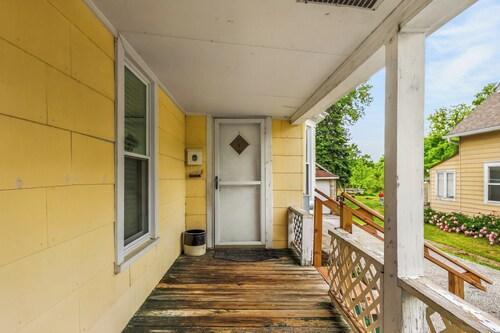 Walk to Parks & Dining: Bonner Springs Home