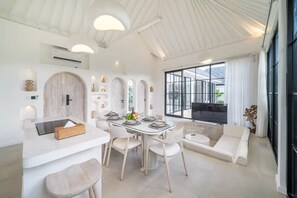 Design Villa, 3 Bedrooms, Private Pool | Interior - White Shell Villa 1 (badung)