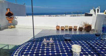 Tanger médina Riad Vue mer et Espagne