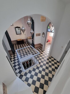Interior - Tangier medina Riad Sea view and Spain (Tanger)