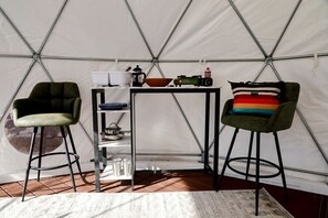Interior - Incredible Dome for a Romantic Escape at Splitrock Valley, California (Fallbrook)