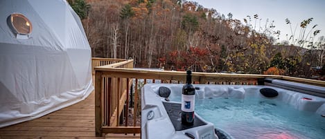Bubbelpool utomhus