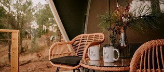 Cozy Family Glamping Escape with Heritage Orchard near Mountainair in Torreon, New Mexico