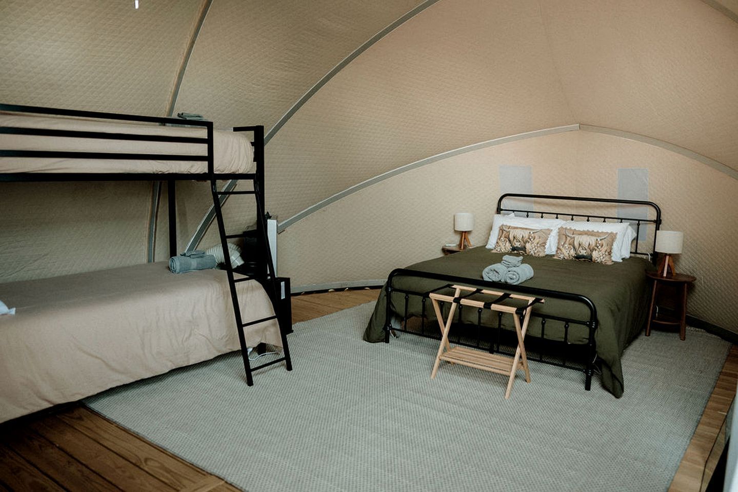 1 bedroom, travel crib, WiFi, bed sheets