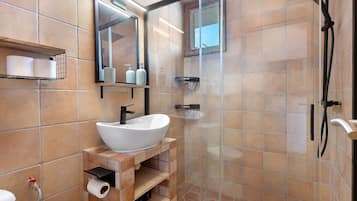 Shower, hair dryer