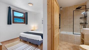 Shower, hair dryer