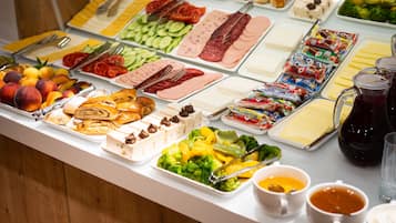 Dagelijks ontbijtbuffet inbegrepen