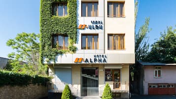 Façade de l’hébergement