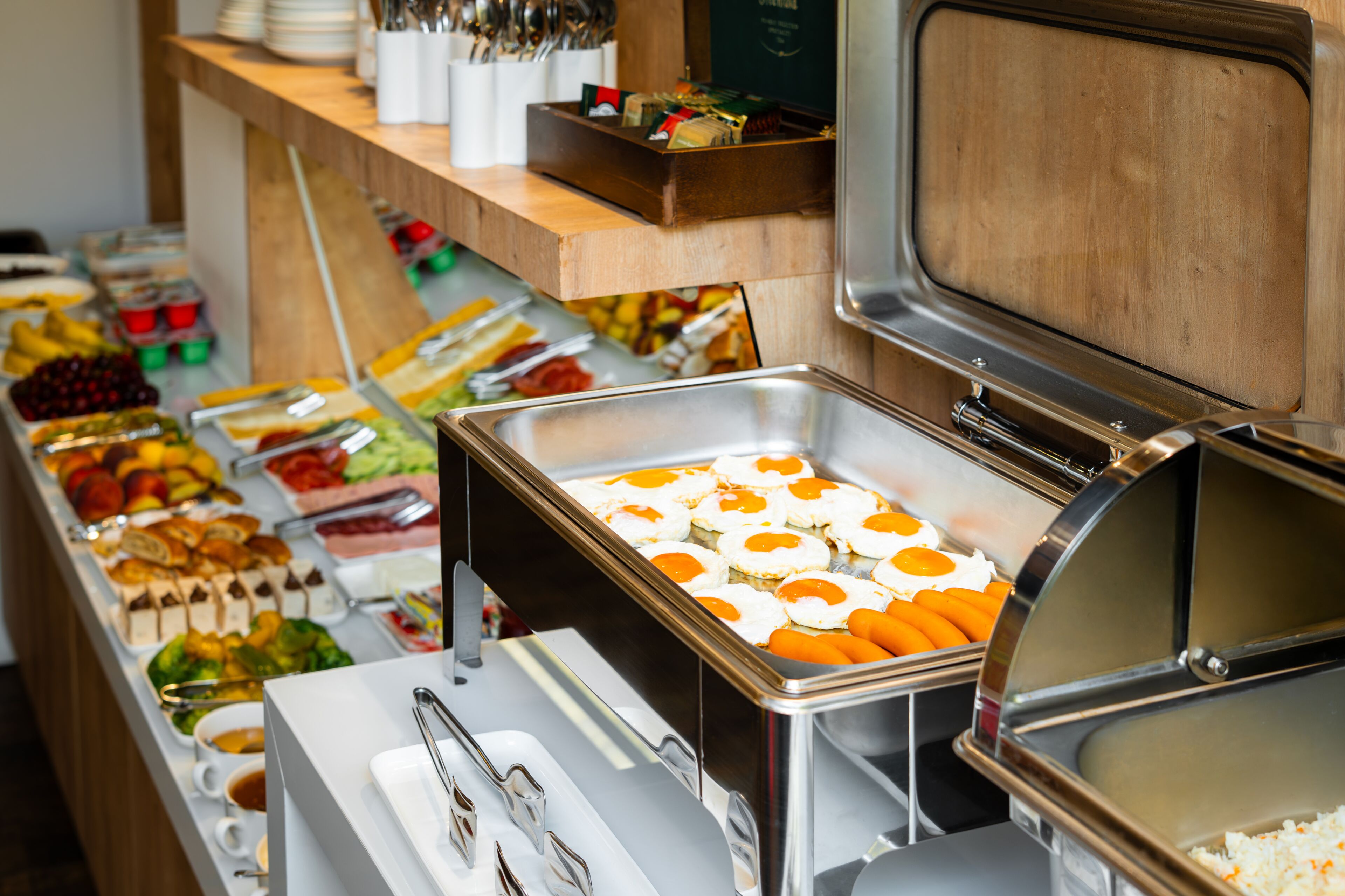 Desayuno buffet incluido todos los días 