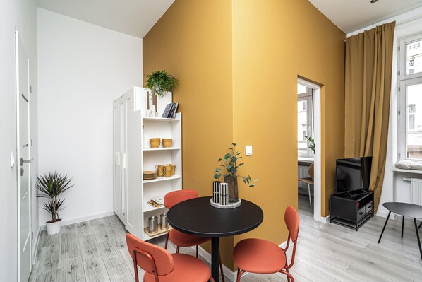 Apartamento | Opções para refeição no quarto