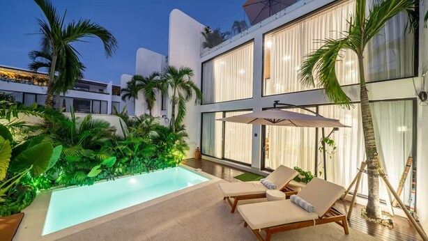 Villa – deluxe, 2 soverom, privat basseng | Basseng | Utendørsbasseng